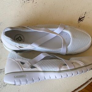 Propet Women's White Slip-On Sneakers